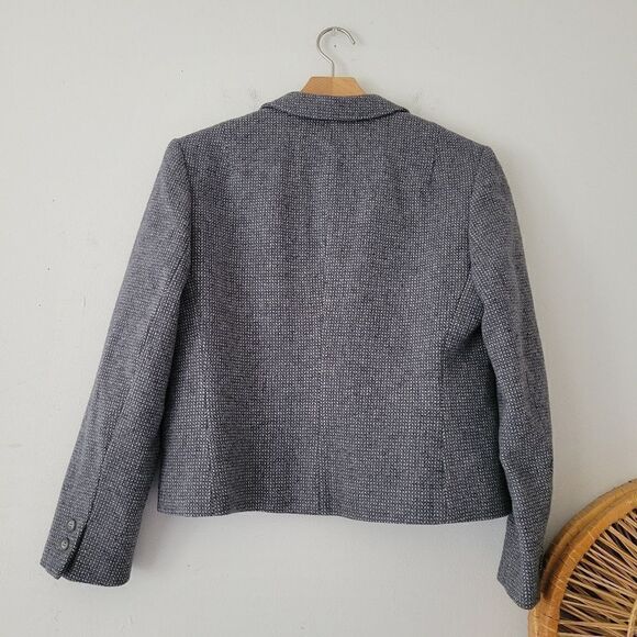 Pendleton Woollen Mills Gray Wool Blazer Jacket 12 - Picture 2 of 9